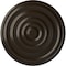 Ekena Millwork Carton Ceiling Medallion (For Canopies up to 3 3/4"), Hand-Painted Stone Hearth, 17 3/4"OD x 1 3/8"P CM18CASHF - alternate 1